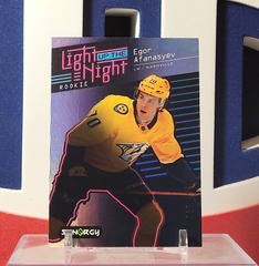 Egor Afanasyev 2023-24 - Light Up The Night Rookie /999 Synergy Upper Deck